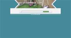 Desktop Screenshot of kids-in-sandbox.com